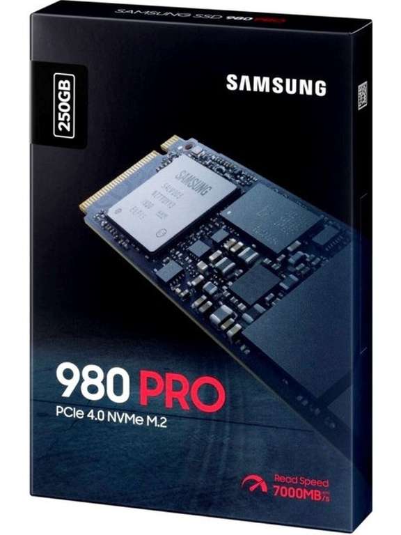 SSD диск Samsung 980 PRO /250Гб/M.2/PCI-E MZ-V8P250BW