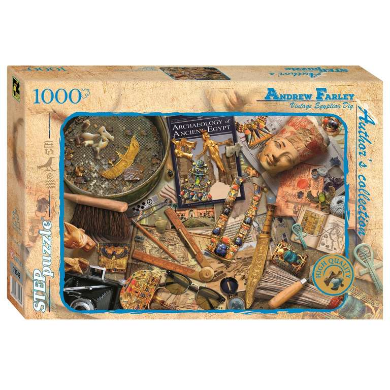 Пазл Step Puzzle Старинные египетские артефакты 1000 элементов 79546