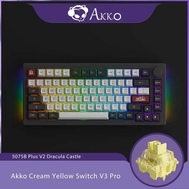 Механическая клавиатура Akko 5075B Plus V2