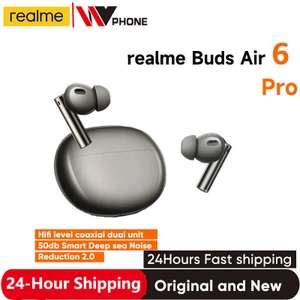 TWS наушники Realme Buds Air 6 Pro, Китайская версия, черные и белые