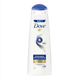 Скидки на продукцию Dove в METRO (напр., шампунь Dove Hair Therapy Интенсивное восстановление для поврежденных волос 380 мл)