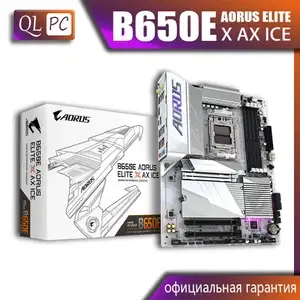 Материнская плата B650E AORUS ELITE X AX ICE (доставка из-за рубежа, цена с озон-картой)