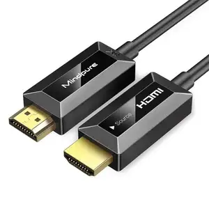 Hdmi 2.1 оптика Кабель Mindpure Оптический оптоволоконный HDMI 2.1 Optical Fiber 8K 4K HDR eARC VRR 48Gbps HD010 10м (цена с ozon картой)