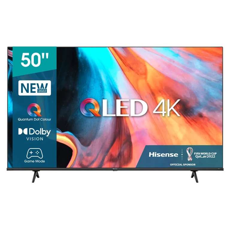 50" 4K Телевизор Hisense 50E7HQ (2022) QLED Smart TV с Ozon Картой