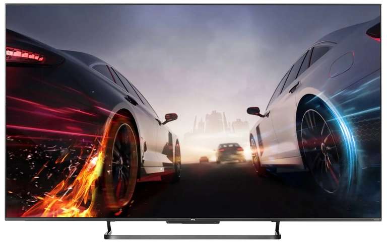 65" (163 см) Телевизор LED TCL 65C728G, 4K UltraHD, Google TV