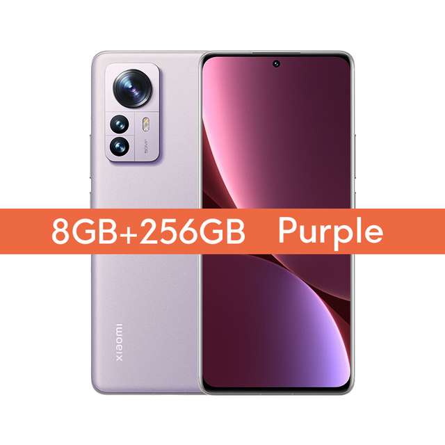 Смартфон Xiaomi 12 8 ГБ/256 ГБ фиолетовый (из РФ)
