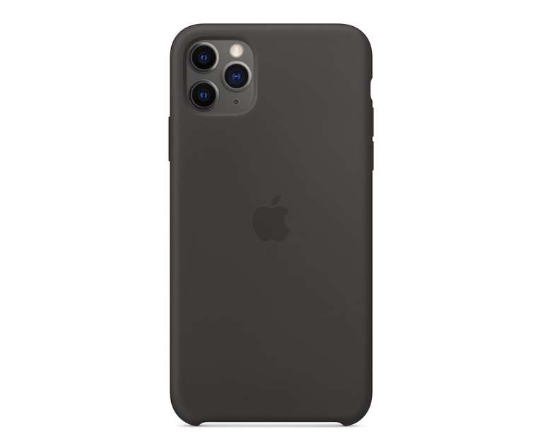 Клип-кейс Apple iPhone 11 Pro Max MX002ZM/A силиконовый Черный