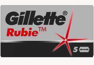 2=1 Лезвия Gillette Rubie Platinum Plus, 10 шт. (2 упаковки)