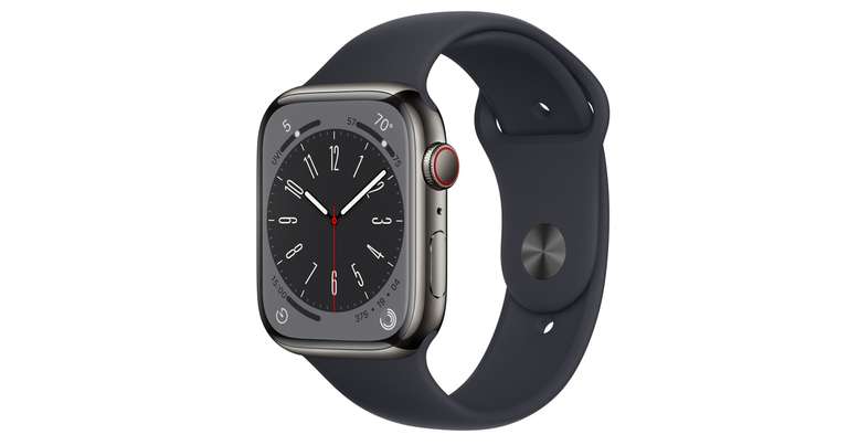 Умные часы Apple Watch 8, 41 мм (возврат 30 329 бонусов)