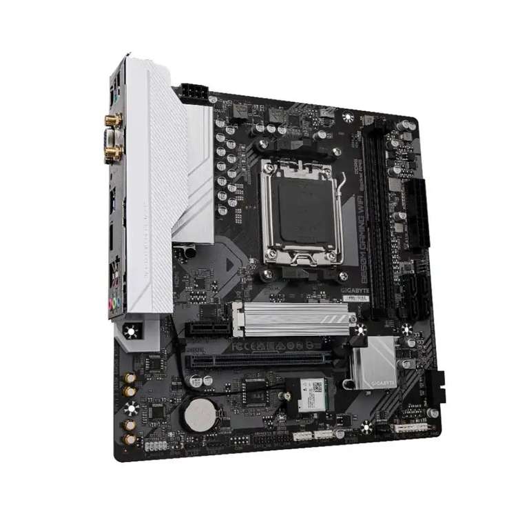Материнская плата GIGABYTE New B650M GAMING с WIFI 2,5G AM5 PC Gamer Micro-ATX AMD B650 DDR5 6400 MHz M.2 USB3.2 96GB Socket AM5