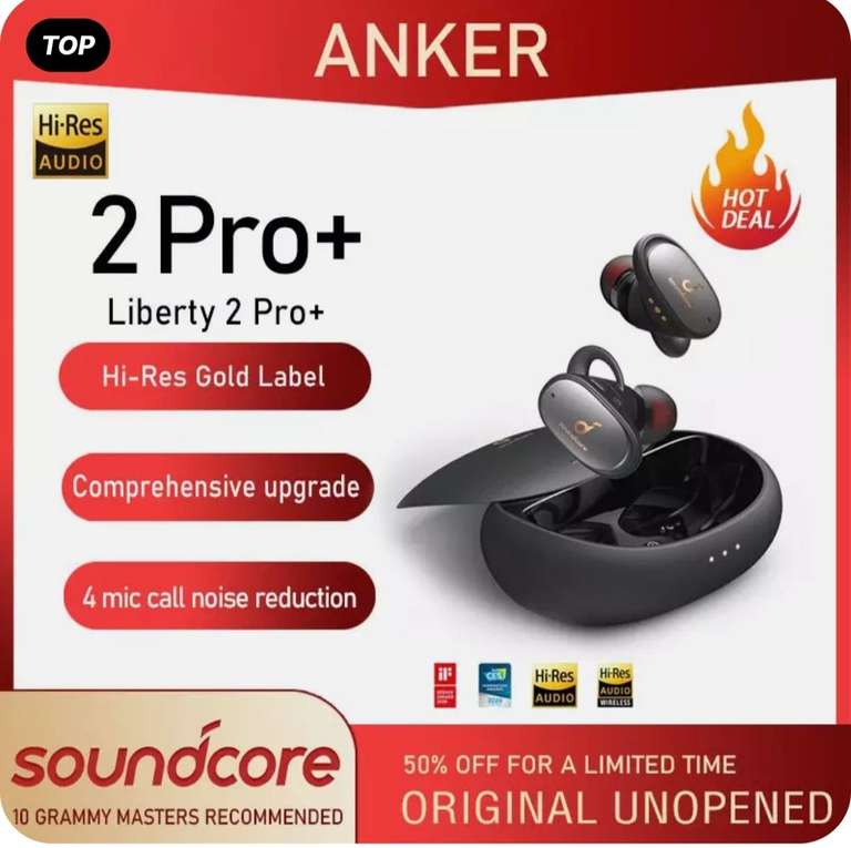 TWS наушники Anker liberty 2pro plus