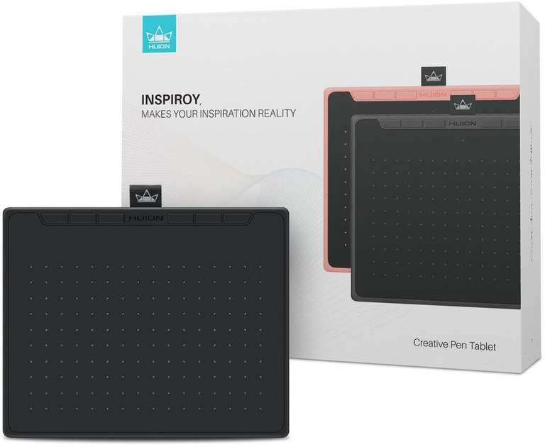 Графический планшет HUION Inspiroy RTS-300 (7.4", 5080 lpi, 300 т/с, Type-C)