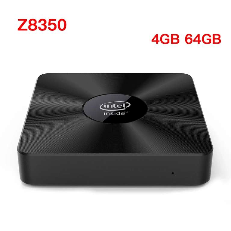 Мини ПК SZBOX T92B, 4/64 ГБ (Intel Z8350, Wi-Fi, BT, LAN, Windows 10)