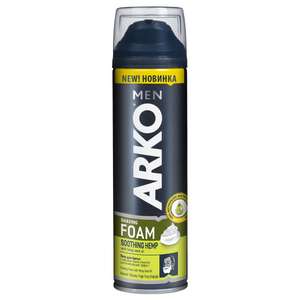 Пена для бритья ARKO Men с коноплей, Турция 200мл