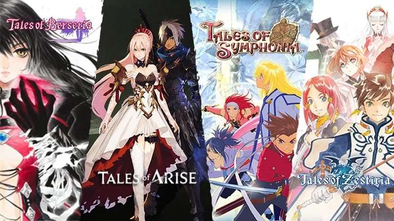[PC] Распродажа игр серии Tales of в рамках BANDAI NAMCO Entertainment Publisher Sale (наприм. Tales of Arise, DLC в описании)