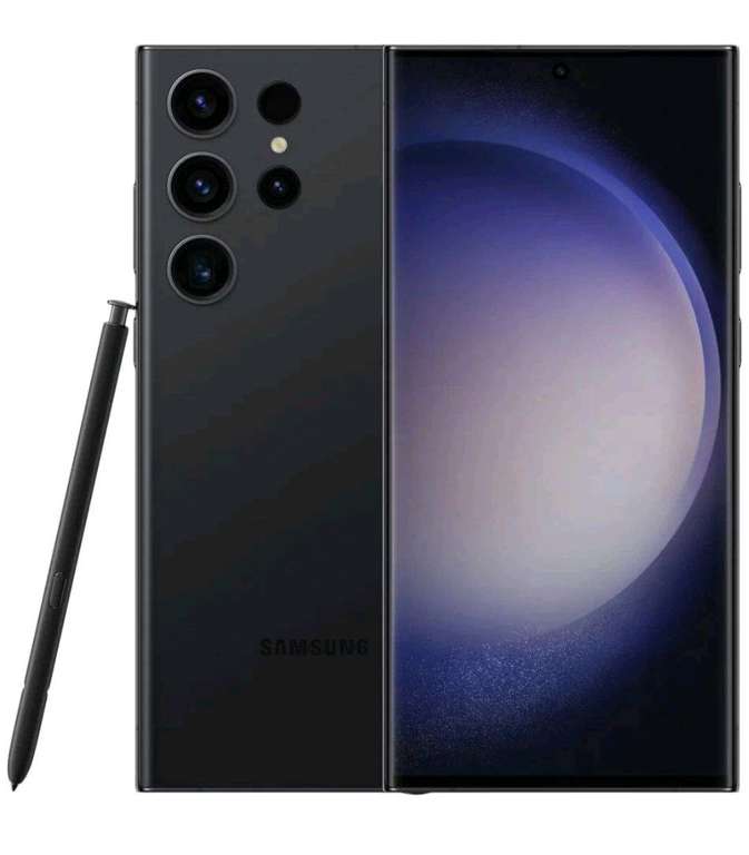 Смартфон Samsung Galaxy S23 Ultra 8/256GB Black (SM-S918B/DS)