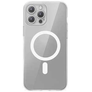 Прозрачный магнитный чехол Baseus OS-Baseus Crystal Series Magnetic Phone Case для iPhone 12-15 от 364₽