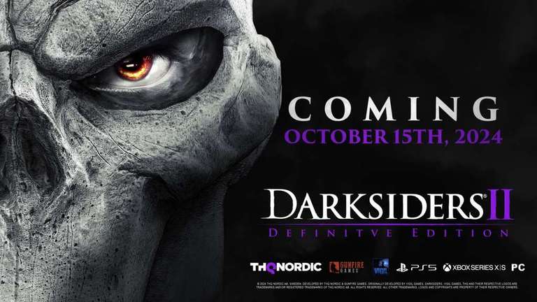 [PS5, XBOX] Darksiders II Deathinitive Edition бесплатное обновление до PS5 / Xbox Series X|S версии для владельцев последнего поколения