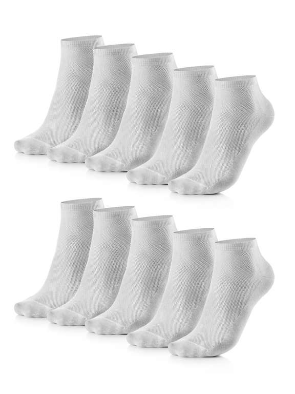 Комплект носков женских My Rules SocksLight10 белых 36-40