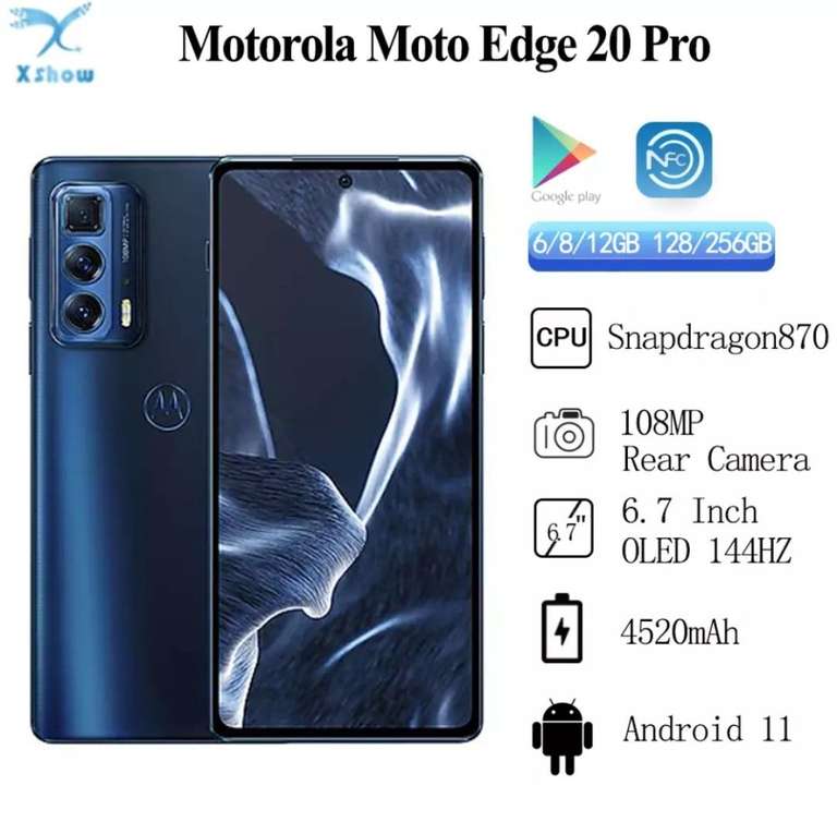 Смартфон Motorola EDGE 20 Pro 6/128Gb