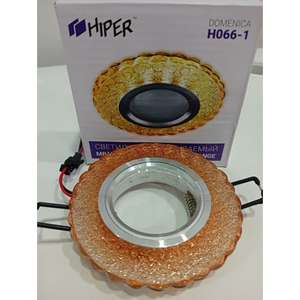 Встраиваемый светильник HIPER MR16 GU5.3х50Вт + LED 3Вт ORANGE H066-1 (3 вида)