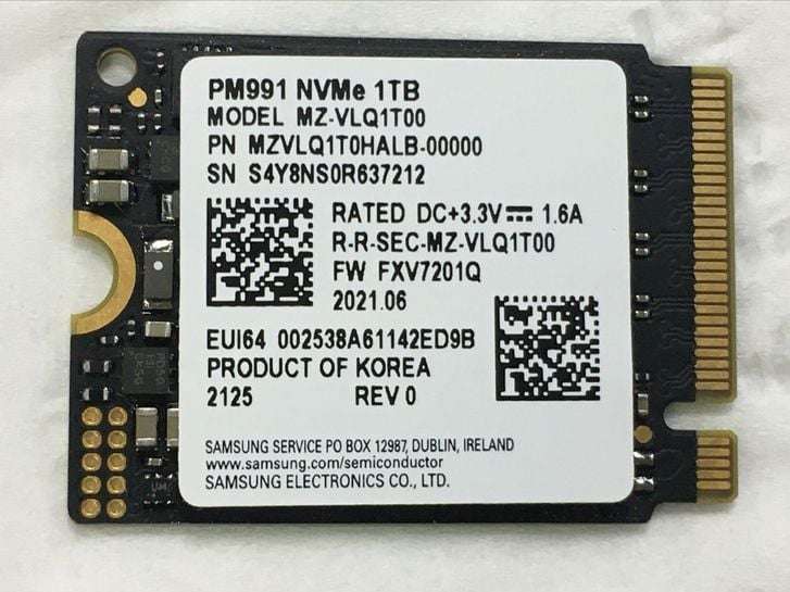 SSD Samsung PM991A 1TB