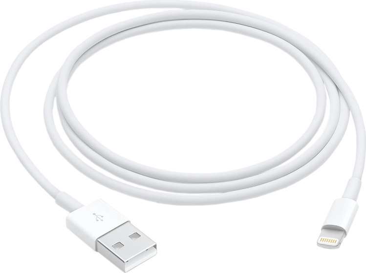 Кабель Apple, Lightning - USB-A (1 м, MFI, MXLY2ZM/A)