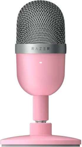 Микрофон игровой для стриминга Razer Seiren Mini, розовый (цена с Ozon Картой, в черном цвете за 2840₽)