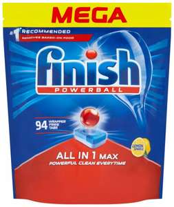 Таблетки для ППМ Finish All in 1 Max лимон 94 шт