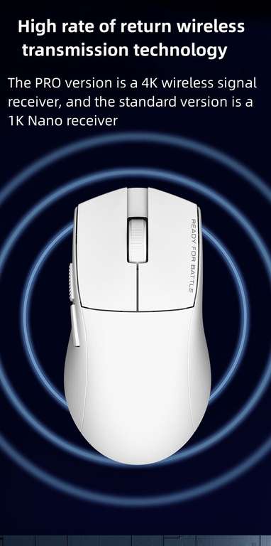 Беспроводная игровая мышь Redragon G49 Pro, 4K, Pixart 3395