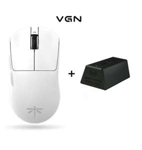 Игровая мышь беспроводная VGN F1 PRO+4K приёмник, белый (из-за рубежа)