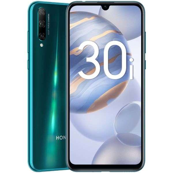 [Орёл] Смартфон Honor 30i, мерцающий синий, 4/128GB