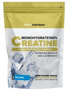 Креатин Atech Nutrition Creatine Monohydrate 100%, 300 г + 910 бонусов