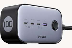 Сетевое зарядное устройство UGreen CD270, 100 Вт (с картой Альфа Банка)