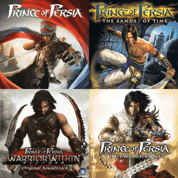 [PC] Prince of Persia: The Forgotten Sands, Prince of Persia: The Sands of Time, Prince of Persia: The Two Thrones, Prince of Persia: WW
