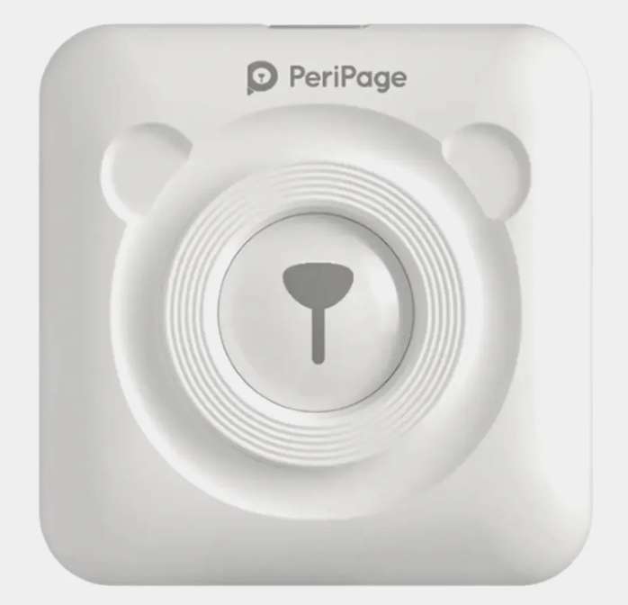Портативный термопринтер PeriPage A6, Bluetooth, 3 цвета