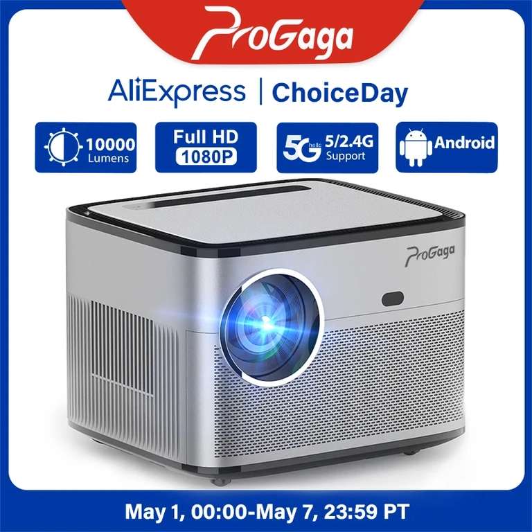 Проектор ProGaga PG550W с автофокусом и Android