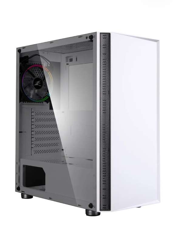 Корпус MidiTower Zalman R2 white (ATX, без БП, RGB, 2xUSB2.0 Type-A + USB3.2 Type-A) (Zalman R2 white) (возможно, не всем)