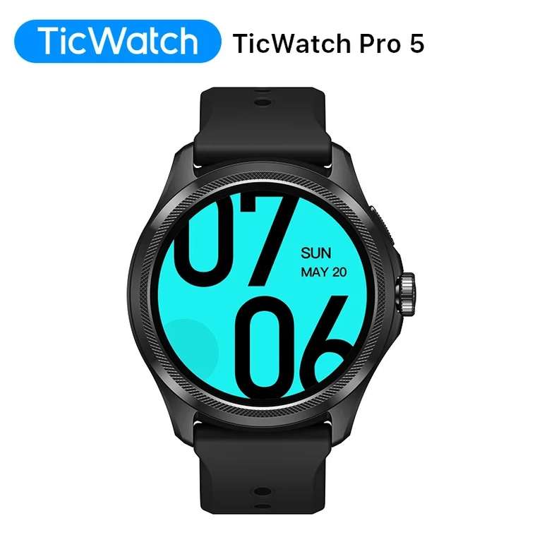 Смарт-часы TicWatch Pro 5 (цена с купоном продавца, возможно, восстановленные)