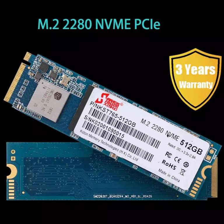 M.2 SSD PCIe NVMe Xishuo 1TB