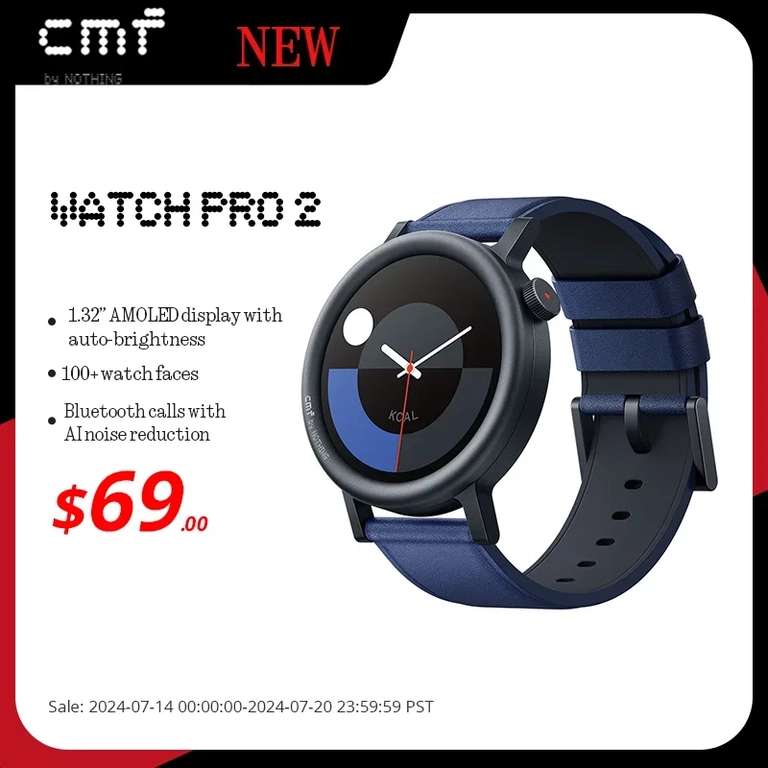 Умные часы Cmf watch pro 2, все цвета