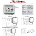 Умный выключатель GIRIER Tuya ZigBee 3,0