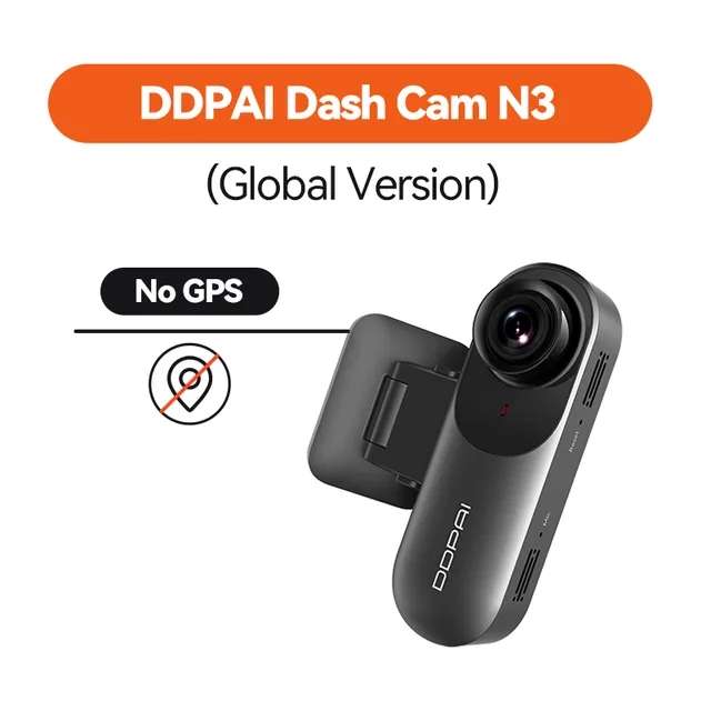 Видеорегистратор DDPAI Mola N3 (N3 Pro за 4150₽ и N3 Pro GPS за 4809₽)