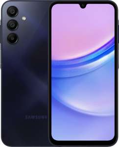 Смартфон Samsung galaxy a15 4g 4/128 тëмно синий (из-за рубежа)