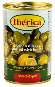 Оливки Iberica с лимоном 300 г