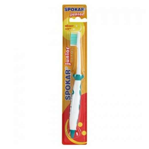 Spokar Junior Soft - Детская зубная щетка мягкая (цена у продавца указана за упаковку из 10 шт.)