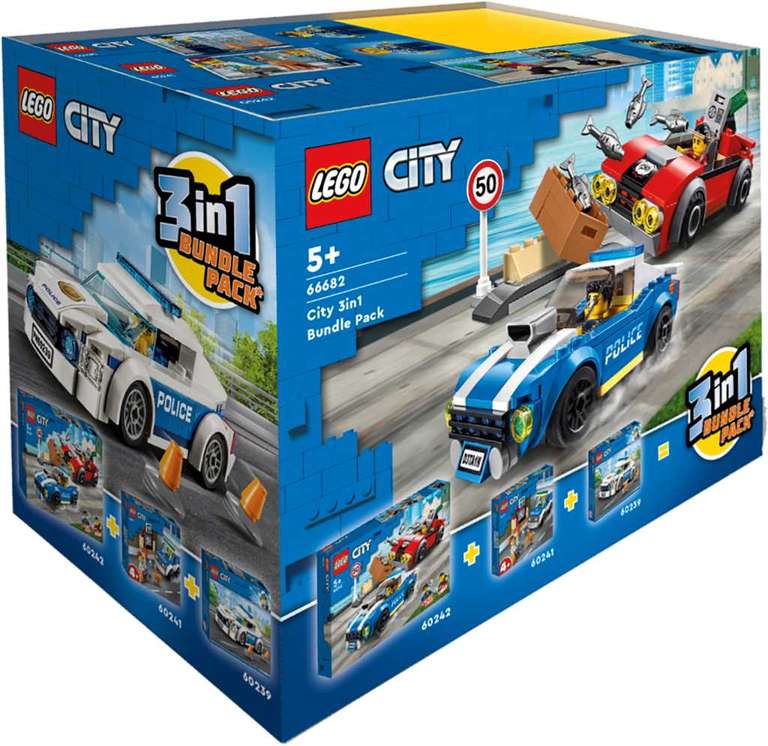 Конструктор LEGO City Police Value Pack Арт. 66682, Чехия