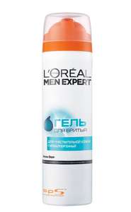 Гель для бритья для чувствительной кожи L'ORÉAL PARIS Men Expert 200мл (с баллами за регу 160₽)