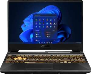 Ноутбук ASUS TUF A15 15,6'' 144 Гц, AMD Ryzen 5 4600H 4,0 ГГц, 8 ГБ ОЗУ, 512 ГБ SSD, NVIDIA GeForce GTX 1650 (из-за рубежа)