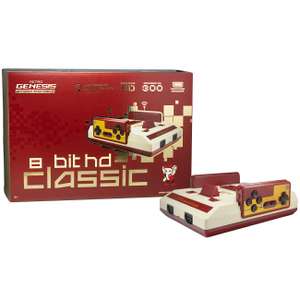 Ретроконсоль Retro Genesis HD Classic (300 игр 8 bit) +2 беспр. джойстика